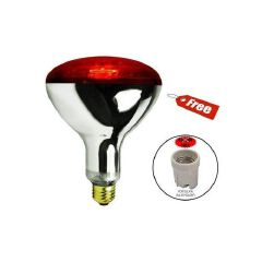 INFRARED HEATBULB  + Free Bulb adapter