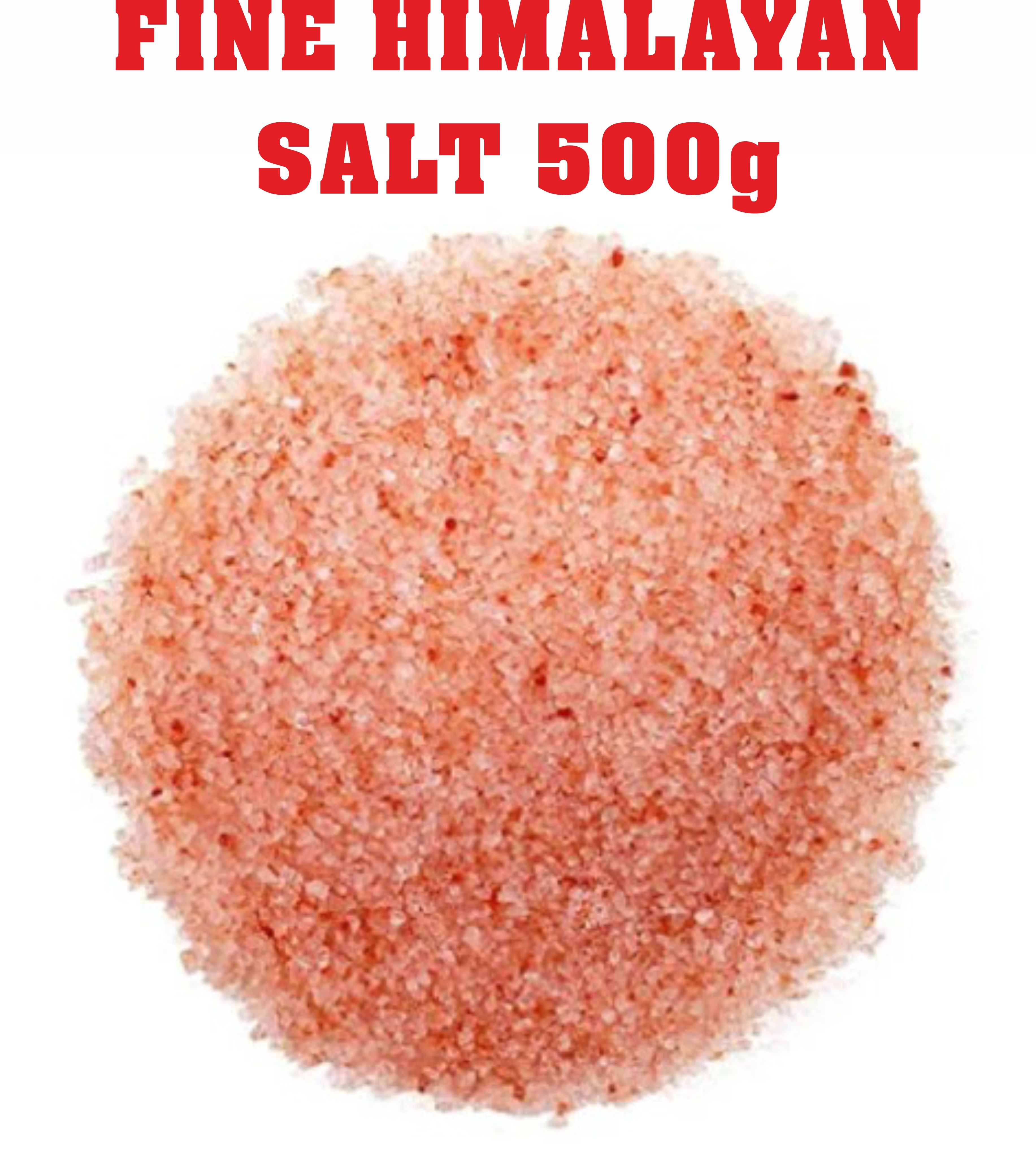 Fine Himalayan Salt – 500g of Pure, Mineral-Rich Flavor