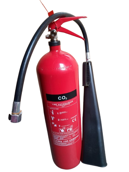 The 2kg CO2 Fire Extinguisher  powerful fire suppression for electrical equipment (Class E) and flammable liquid (Class B) fires