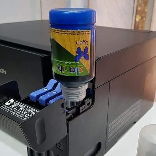 Clarity Epson Ink – Cyan | 100ml EASY Refill Bottle for Brilliant Blue Hues