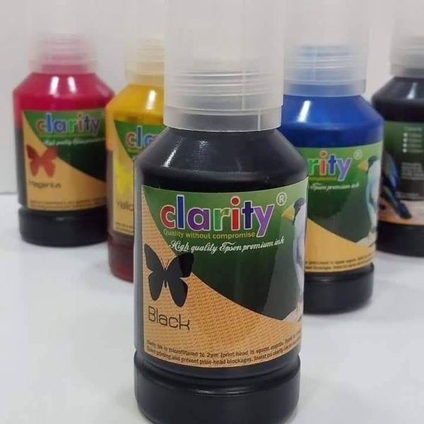 Clarity Epson Ink – Cyan | 100ml EASY Refill Bottle for Brilliant Blue Hues