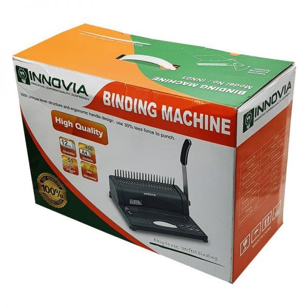 Innovia Comb Binding Machine | Professional Binding Made Easy