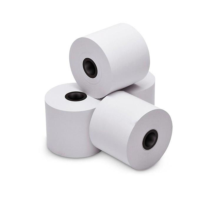 5pcs  Thermal Rolls 57x40mm – Ideal for Compact POS Systems & ETR Machines