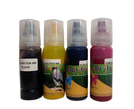Clarity Sublimation Ink – Yellow | 100ml for Bright and Vibrant Transfers
