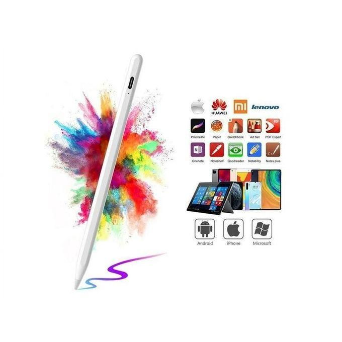 Rechargeable Universal Stylus Pen – For Apple (iPad Air/Pro/Mini), iOS, Android, & Windows Devices