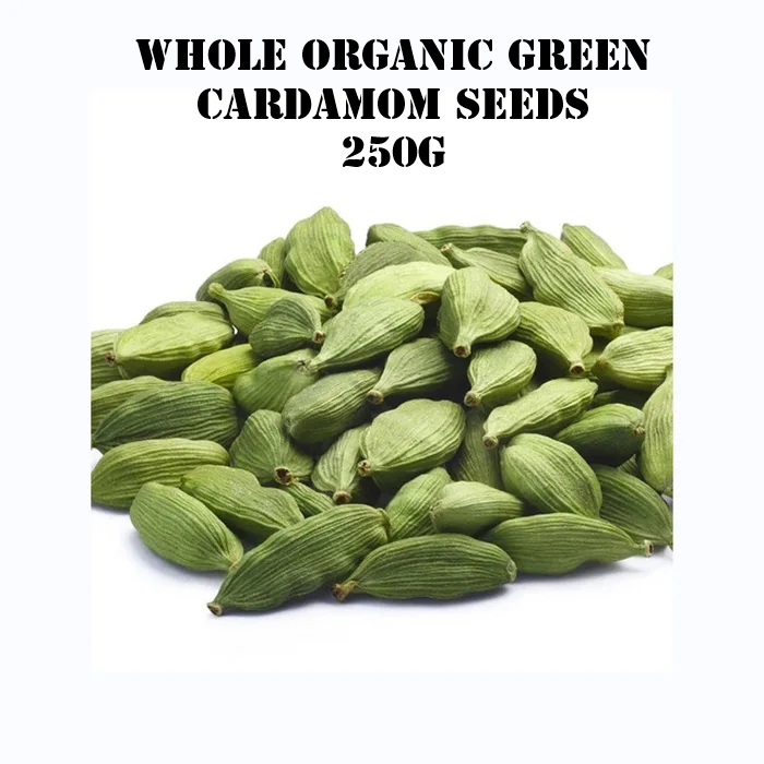 Organic Green Cardamom Seeds 250g
