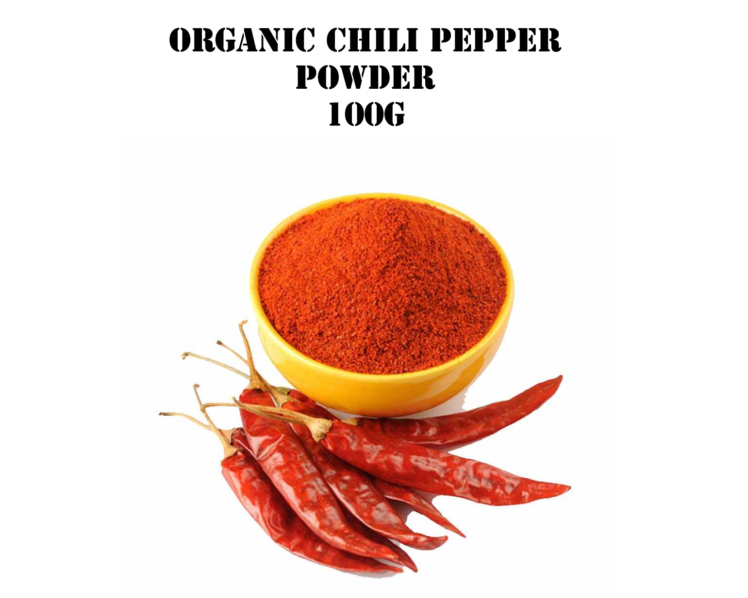 Organic Chili Pepper Powder 100g