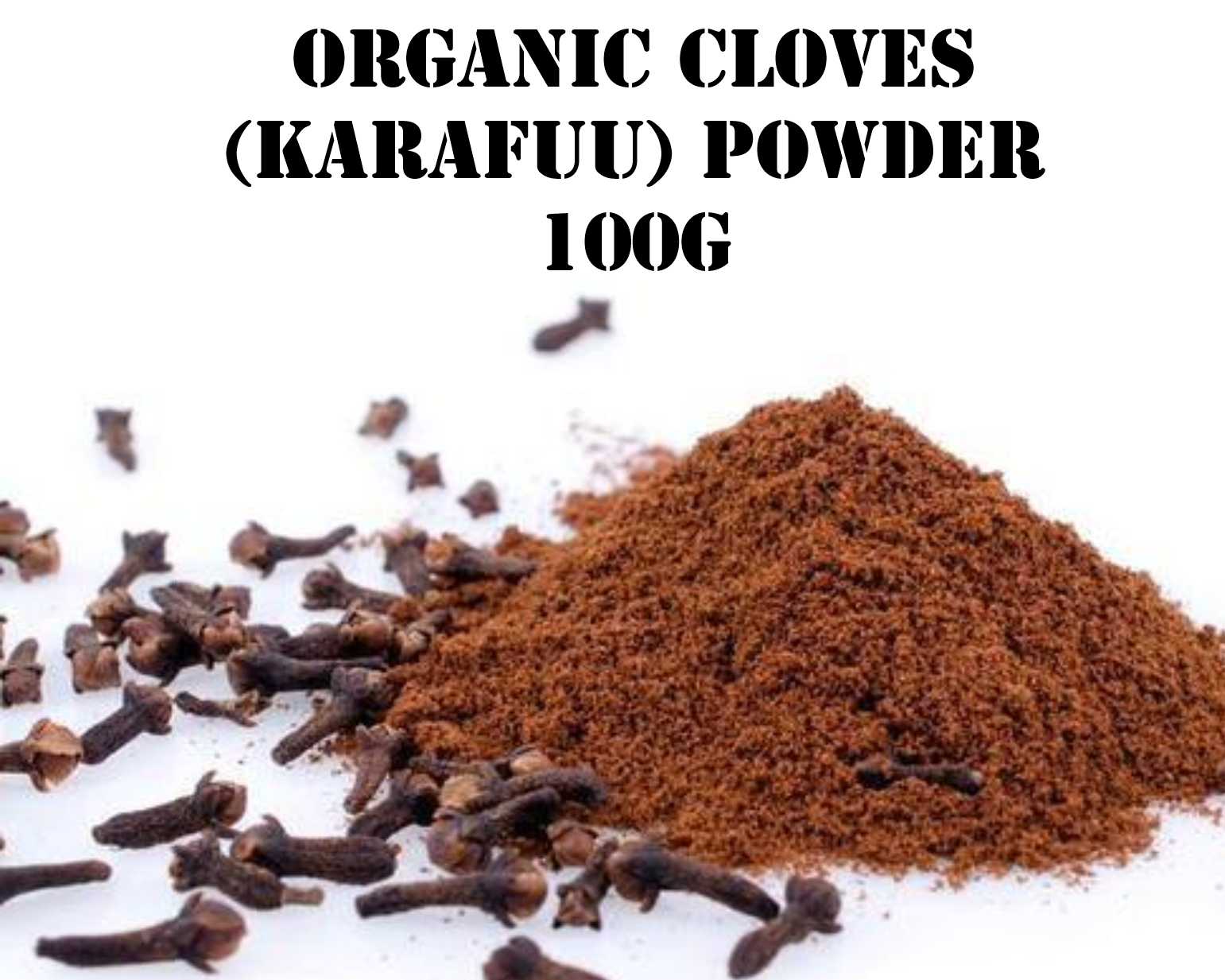 Organic Cloves (Karafuu) Powder – 100g