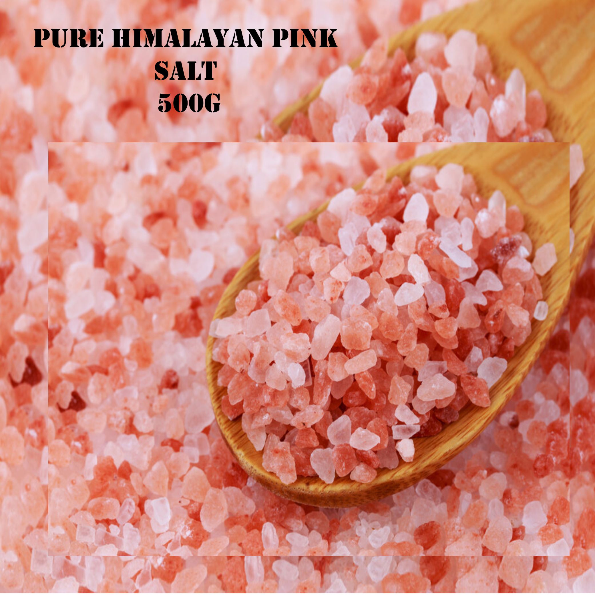 Pure Himalayan Pink Salt – 500g
