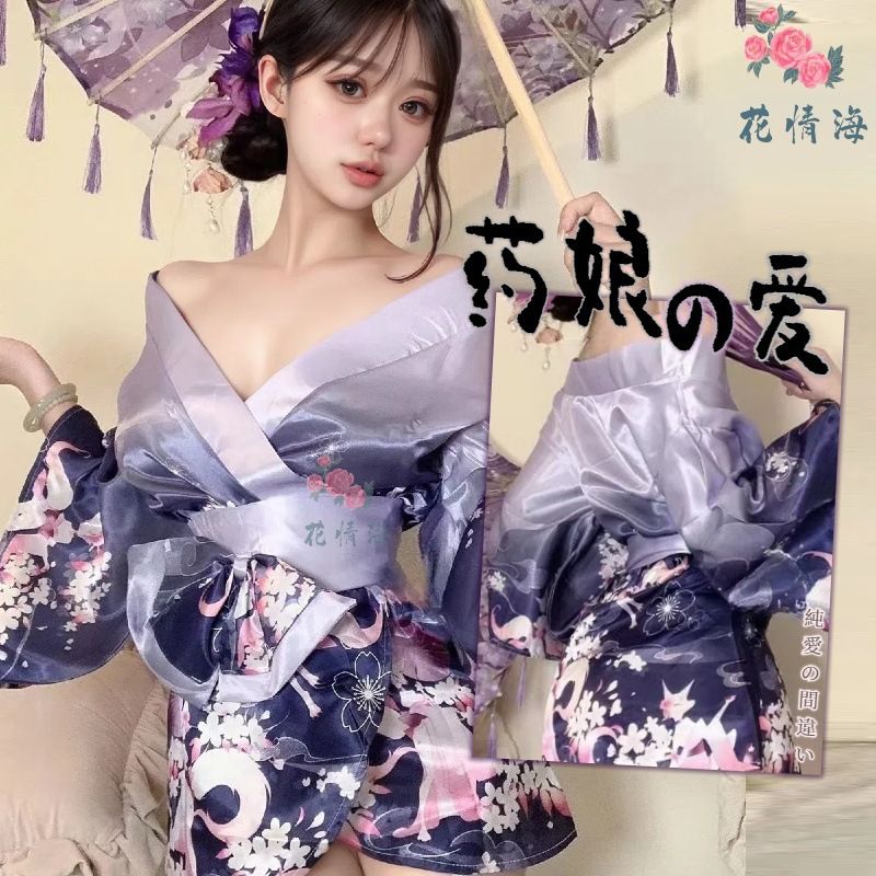 Night Youmi Funny Underwear Sexy Deep V Huajian Fox Dream anime Japanese and Clothing Retro