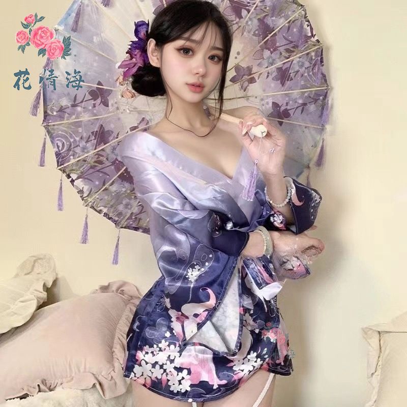 Night Youmi Funny Underwear Sexy Deep V Huajian Fox Dream anime Japanese and Clothing Retro