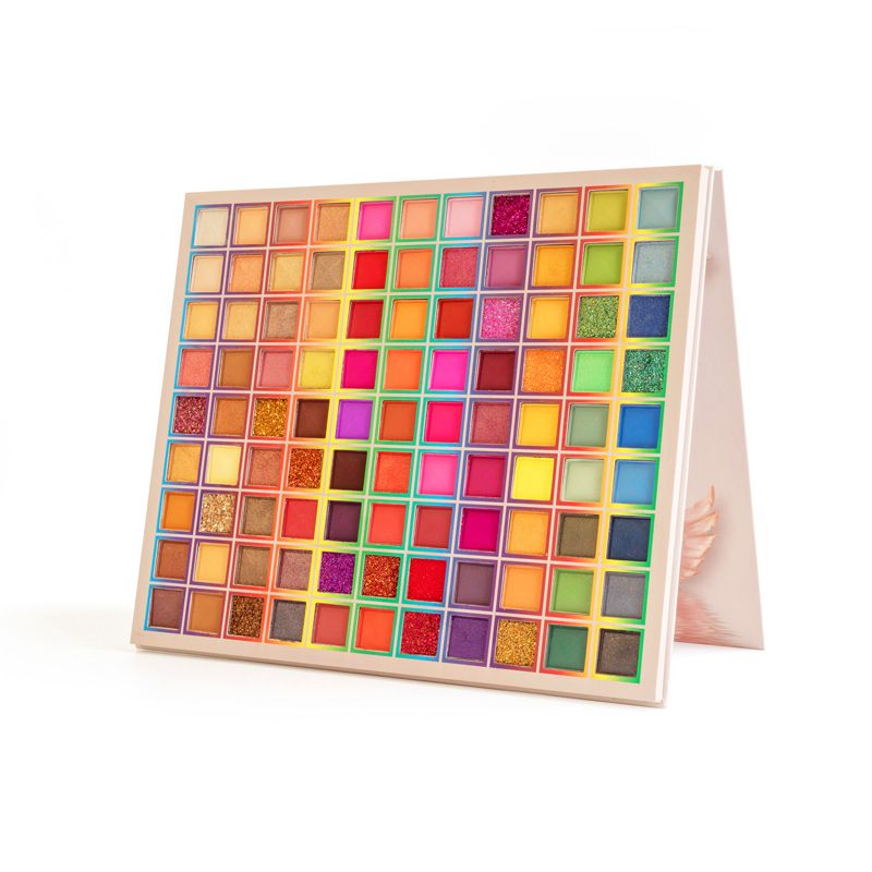 99 Colors Eyeshadow Palette with Glitter,Matte&Shimmer for Stage Makeup-High Pigment,Easy-Blend,Professional Use