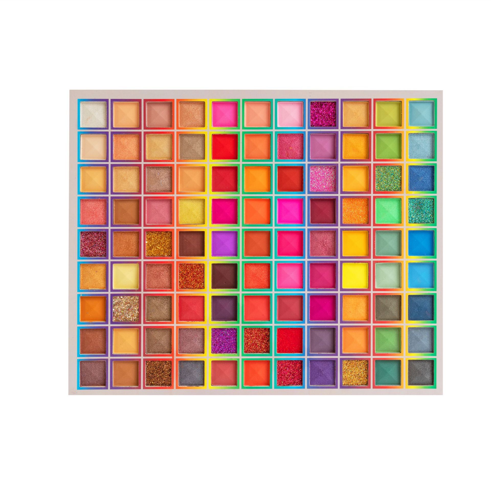 99 Colors Eyeshadow Palette with Glitter,Matte&Shimmer for Stage Makeup-High Pigment,Easy-Blend,Professional Use