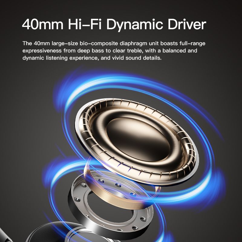 New Wireless Headset, High Quality Bluetooth 5.4 Headphone, TWS Headphones, Lightweight and Comfortable, Ultra Long Battery Life, Intelligent Noise Reduction, Theater Level Sound Effects