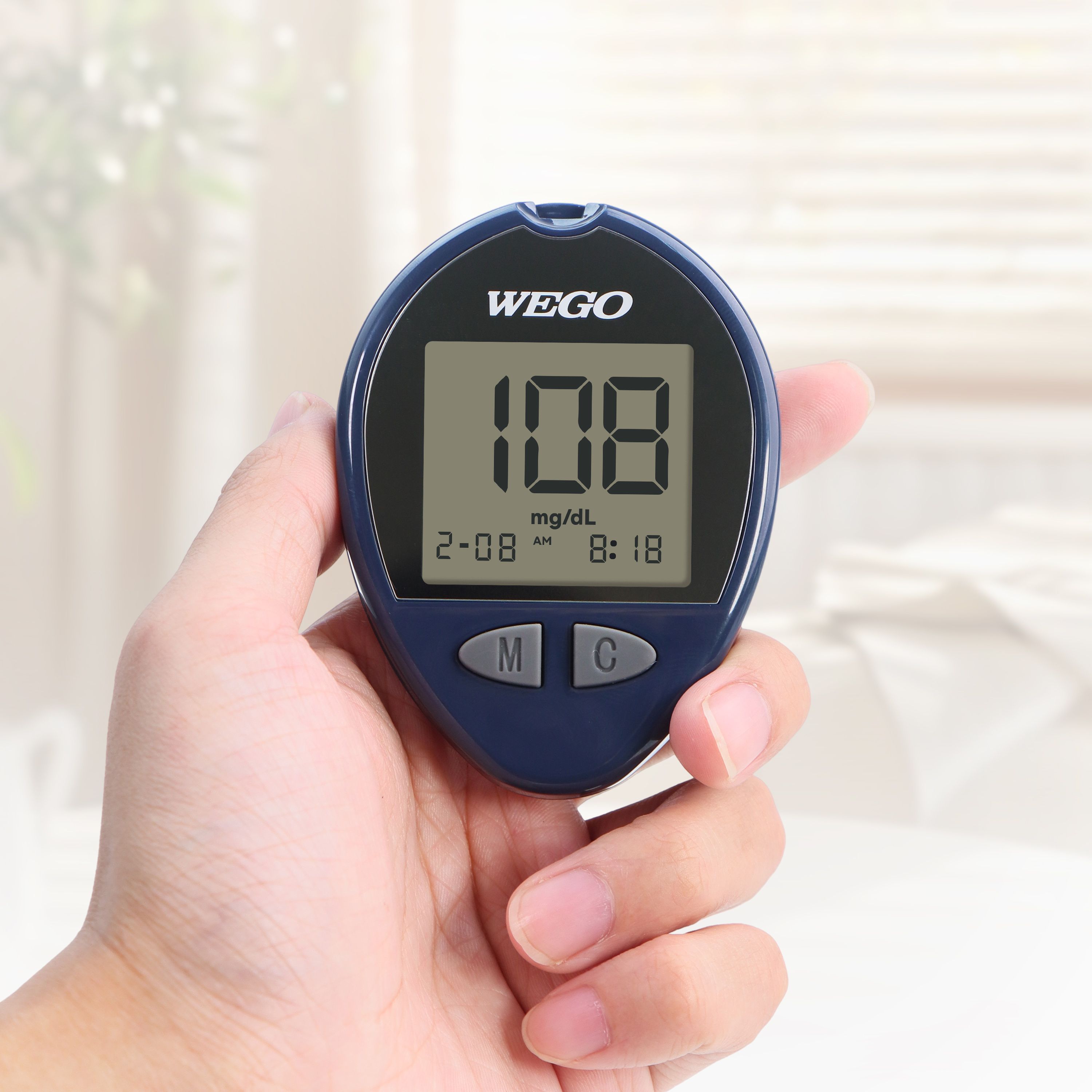 High Quality Blood Sugar Monitor Device Glucometro Diabetes Testing Machine Glucose Monitor Glucometer Blood Glucose Meter Kit