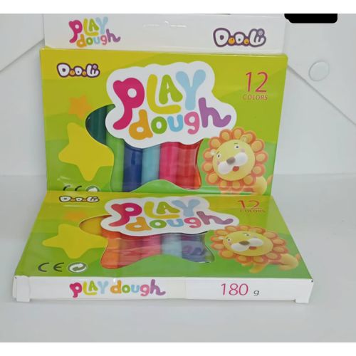 12pc Play Dough Kids Modelling Clay Set.Helps develop parent-child communication, hand-eye coordination, crawling and other ability training.
Can be used to make flower strips, decorations, bracelets,