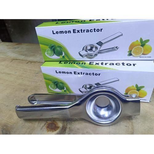 Heavy Duty Stainless Steel Lemon Squeezer Manual Citrus Juicer Rust Resistant, Durable Hand Press Juice Extractor.This rust-proof stainless steel tool is perfect for any kitchen or bar.This Manual lem