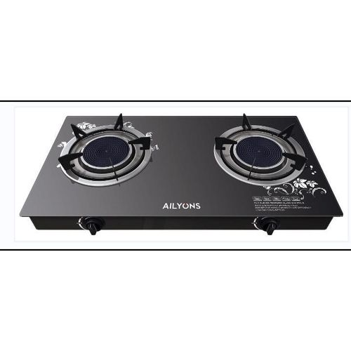 AILYONS Infrared Burner 2 Burner Glass Top & Infrared Double Burner. Tempered Glass Surface
Auto Ignition with piezo
Whirlwind burner for more durability and efficiency
Exquisite finish