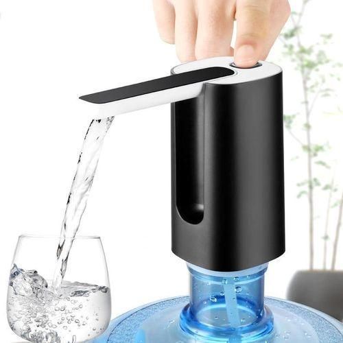 Foldable Automatic Water Dispenser Pump Rechargeable Wireless Water Pump.Rated capacity: 1200mAh
Rated power: 2.5W
Rated input: DC5V/1A
Body material: ABS
Rated voltage: 5V
Mode of operation: Push-but