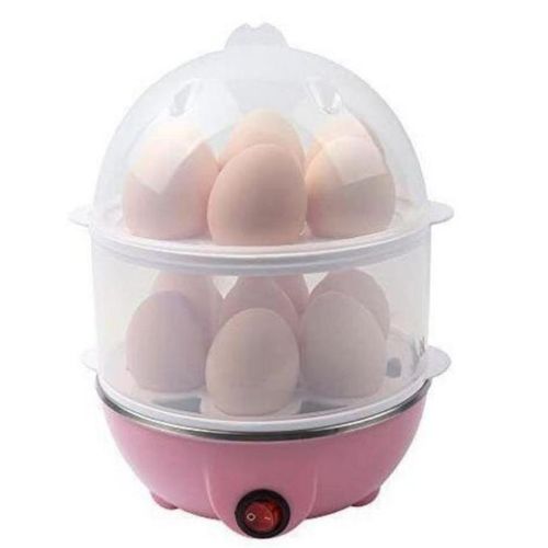 Egg Boiler Double Layer Multifunction Electric Egg Boiler Automatic Off Egg Cooker Poacher Steamer Egg Poacher Egg Maker