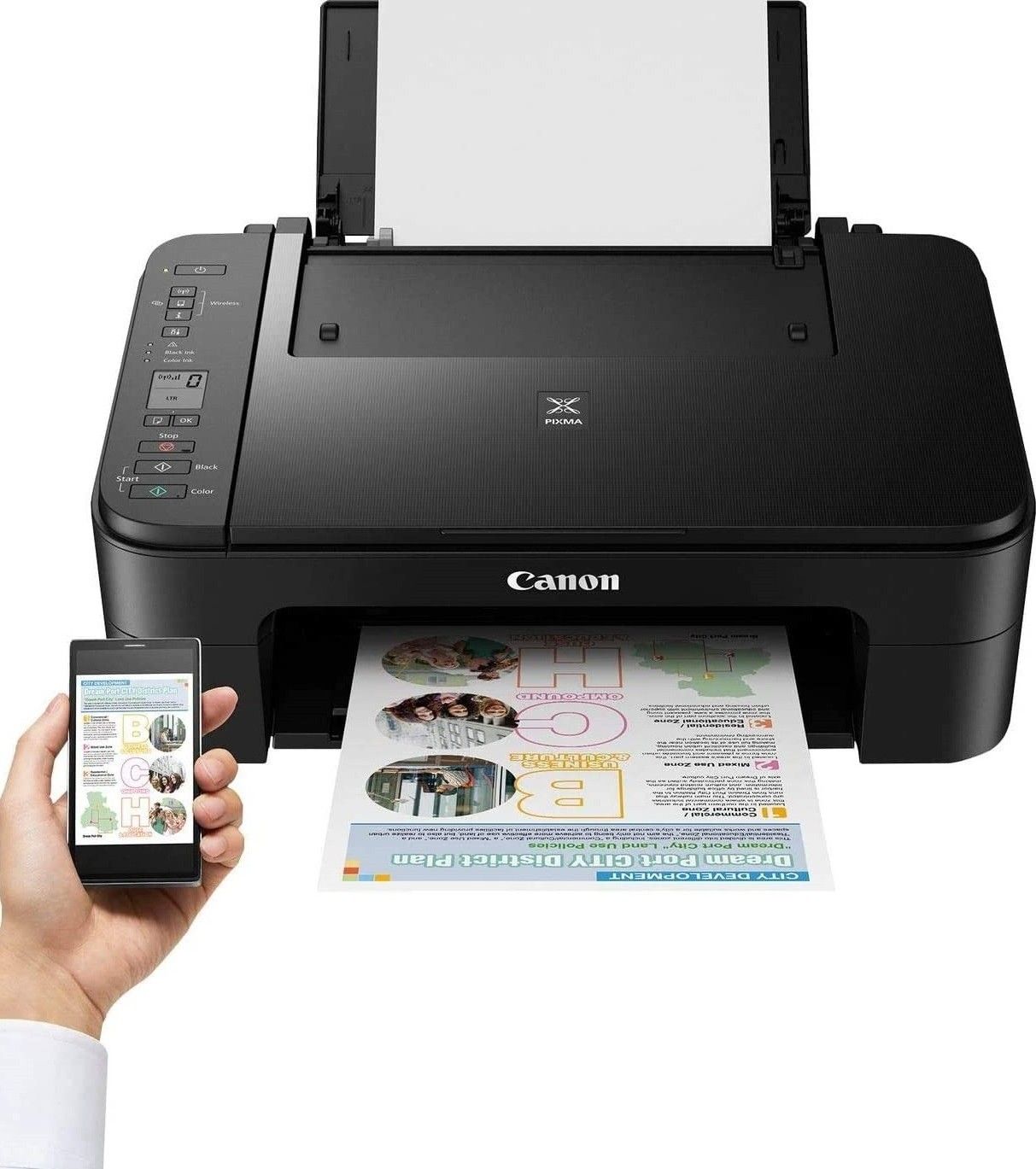 Canon Pixma TS3440 All In One Wireless Printer