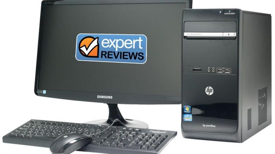 Complete Desktop Hp Pavilion P6 AMD A6 4GB RAM 320GB HDD,24 Inch Monitor,Keyboard And Mouse
