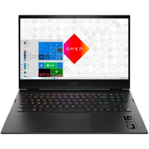 Hp Omen 16-b0013x Intel Core i5 11th Gen 16GB RAM 512GB SSD + 6GB NVIDIA GeForce RTX 3060 16.1 Inches FHD Gaming Laptop