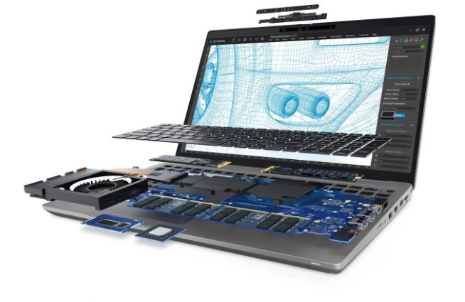 DELL PRECISION 3561 Workstation Laptop 15.6" Core i7-11850H -32GB RAM 512GB SSD Hard Drive @ 4.8 GHz Win 10