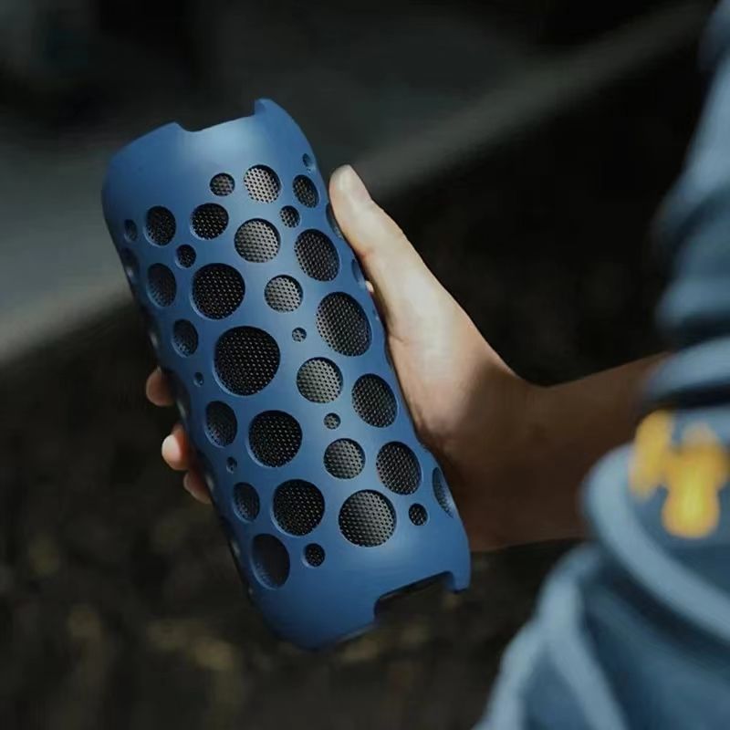 Bluetooth Speaker, 2 in 1 Portable Bluetooth Wireless Earbuds Combo Mini 360 Surround Stereo Sound with TWS Earbuds Built-in Mic and Charging Case for Home Party Outdoor Travel -Lune Goose