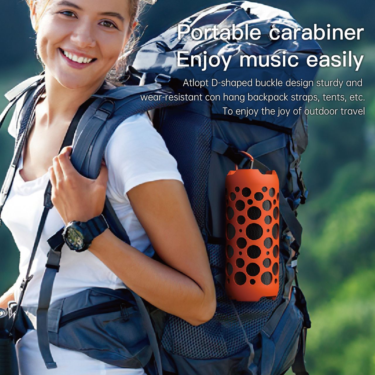 Bluetooth Speaker, 2 in 1 Portable Bluetooth Wireless Earbuds Combo Mini 360 Surround Stereo Sound with TWS Earbuds Built-in Mic and Charging Case for Home Party Outdoor Travel -Lune Goose