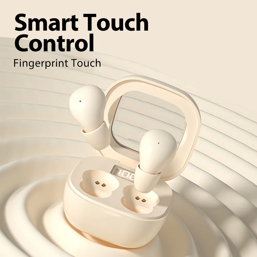 Smallest Invisible Mini Earbuds Wireless Bluetooth, Out of the ordinary Fashion Low Profile Micro Tiny Discreet Hidden Earbuds for Work, Small Headphones, HiFi Sleep Earphones for Small Ear Canals
