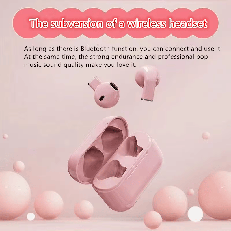 Wireless Bluetooth Small Earphones Mini Invisible Earbuds Hifi Bass In-ear High Aesthetic Value High Power Long Endurance TWS Sports Gaming Headphones