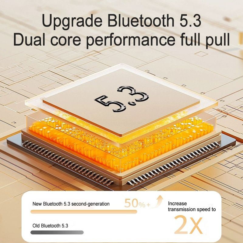 Wireless Bluetooth Small Earphones Mini Invisible Earbuds Hifi Bass In-ear High Aesthetic Value High Power Long Endurance TWS Sports Gaming Headphones