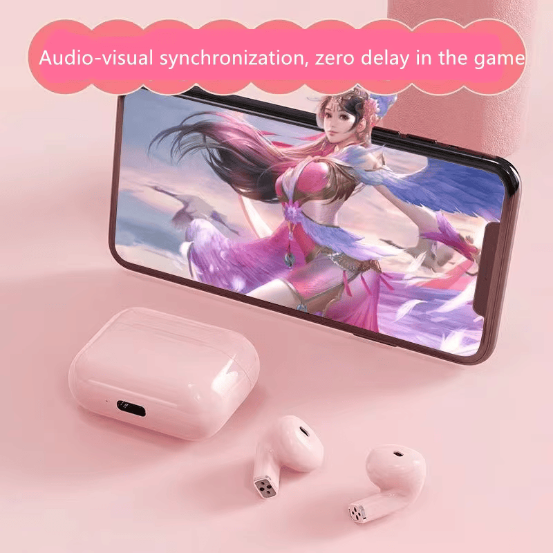 Wireless Bluetooth Small Earphones Mini Invisible Earbuds Hifi Bass In-ear High Aesthetic Value High Power Long Endurance TWS Sports Gaming Headphones