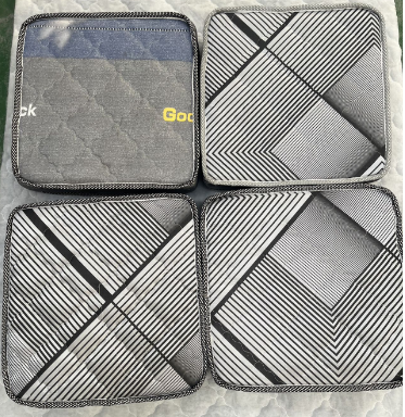 Fashion Cushion for Home Sofa Cushion Living Room Cushion very Comfortable and Long Lasting Cushion for Sitting Chair Cushion Good Quality Cushion 5PCS cushion  inside ,same color