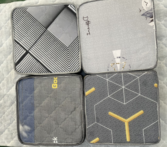 Fashion Cushion for Home Sofa Cushion Living Room Cushion very Comfortable and Long Lasting Cushion for Sitting Chair Cushion Good Quality Cushion 5PCS cushion  inside ,same color