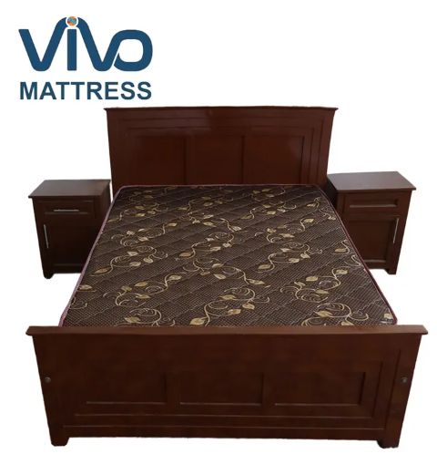 Vivo High-end Mattress Super High Density Quilted Home Living Bed Room Soft and long-lasting Mattress Comfy and Health Mattress from Factory Directly Black & Brown & Gray Good quality Best price for U