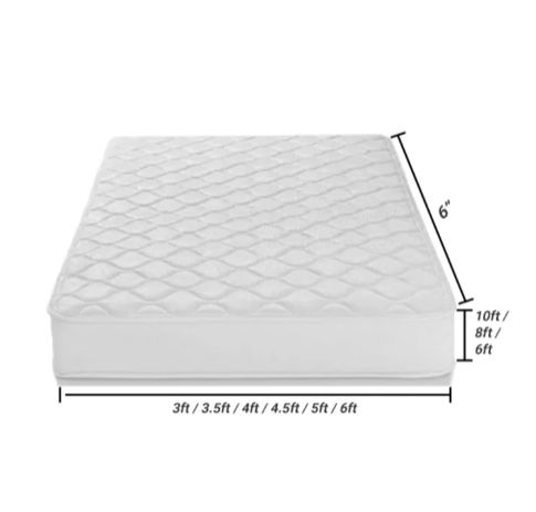 ViVo Fashion Simple Mattress High Density Simple Plian Home Living Bed Room Long-lasting Mattress Minimalist mattress and Health Good for back Mattress from Factory Directly Random suprise Good Colors