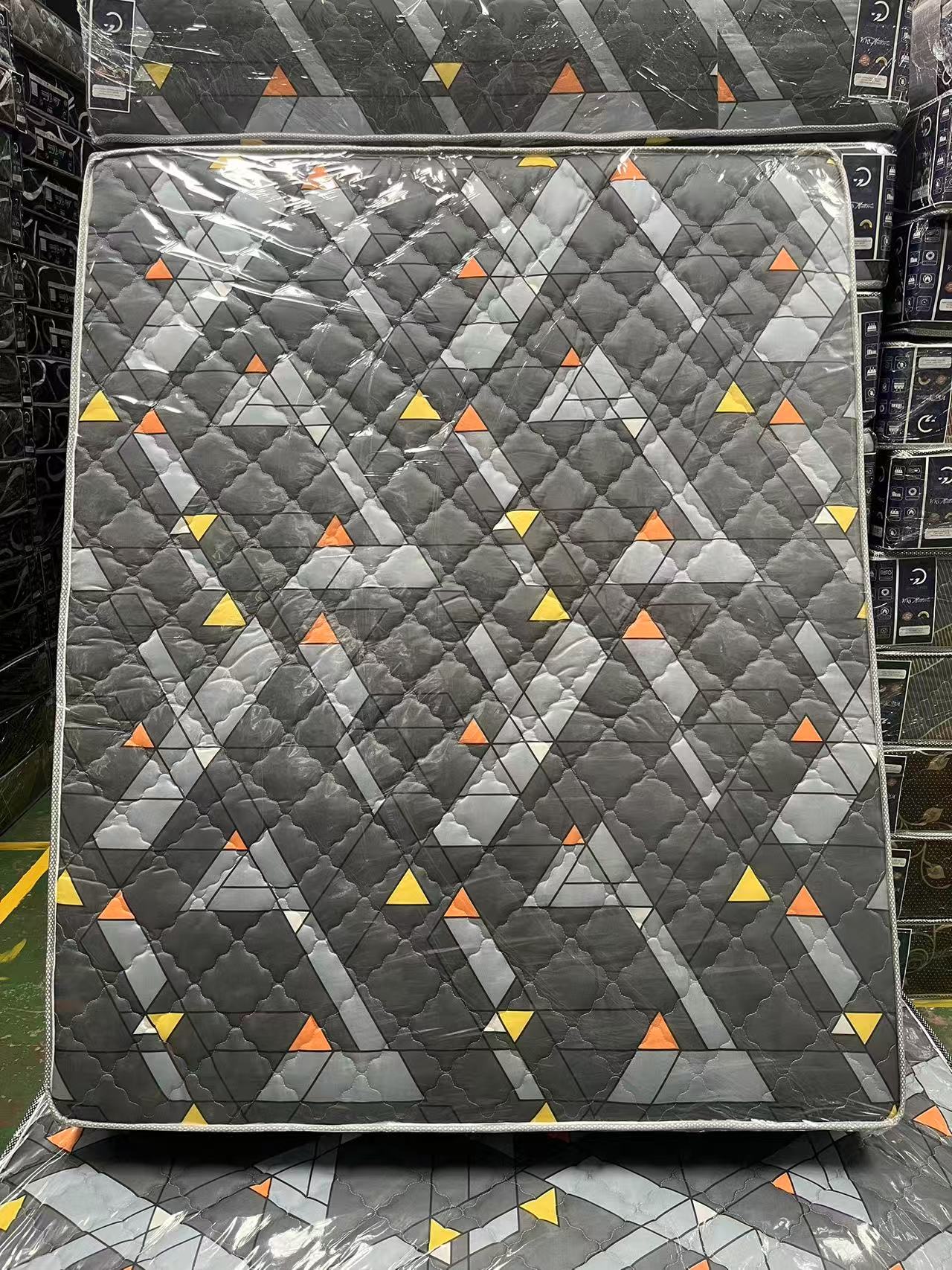 Vivo High-end Mattress Super High Density Quilted Home Living Bed Room Soft and long-lasting Mattress Comfy and Health Mattress from Factory Directly Black & Brown & Gray Good quality Best price for U