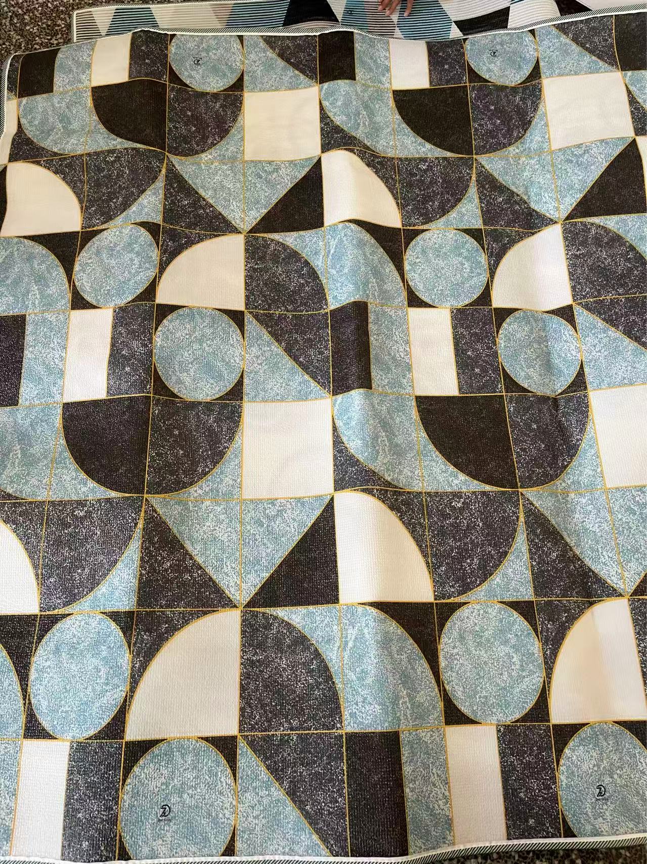 Wholesale Five PCS 6*10 Floor Mat Carpet  for Sitting Room Carpet for Living Room Double-side Printed Waterproof Easy to Clean Warm Floor Carpet Sleeping Mat Floor Mat Picnic Mat Solf Comfortable Mat