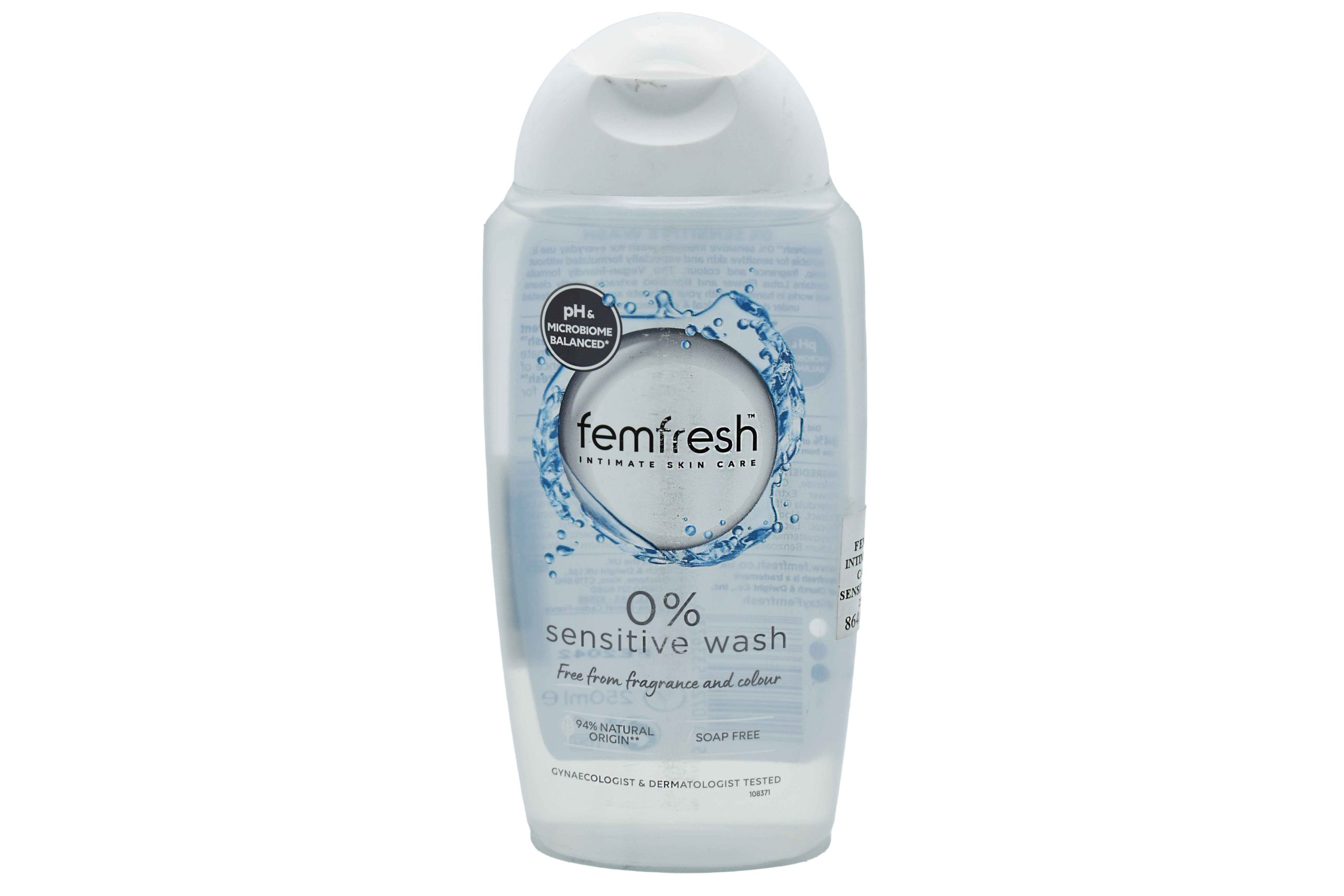 Femfresh 0% SENSITIVE WASH -250ml
