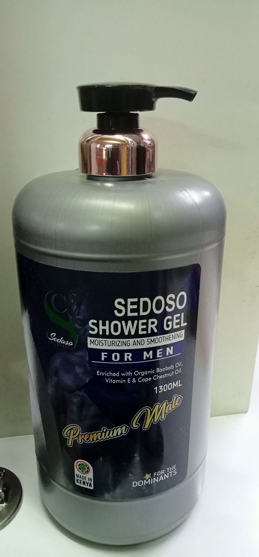 Sedoso Moisturizing & Smoothening Shower Gel For Men 1300ml