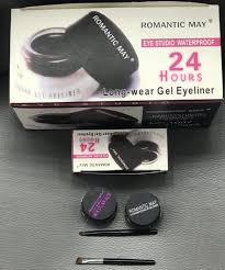 Romantic May Eyebrow And Gel Eyeliner Black And Brown
