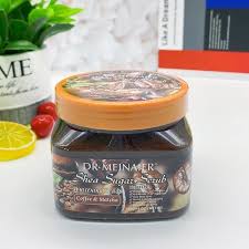 DR MEINAIER Shea Sugar Scrub Coffee & Matcha