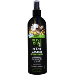 Ors Black Castor Olive Oil Detangle Hair Spray