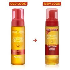 Creme Of Nature Original Style & Shine Argan Oil Foaming Mousse