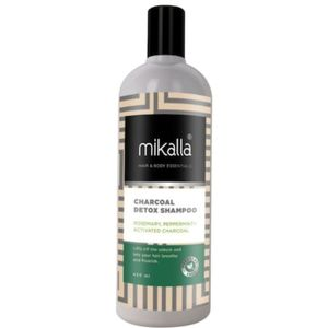 Mikalla Chacoal Detox Shampoo Rosemary,Peppermint Activated Charcoal