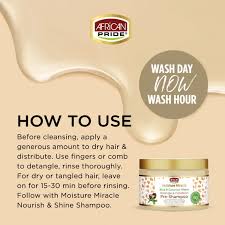 AFRICAN PRIDE Moisture Miracle Pre-Shampoo