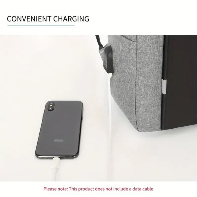 Fashion 3 In 1 Water proof antitheft Business mens Laptop Bag Backpack Crossbody Bag