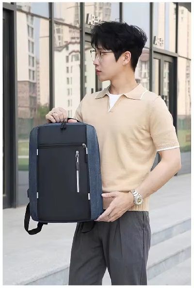 Fashion 3 In 1 Water proof antitheft Business mens Laptop Bag Backpack Crossbody Bag